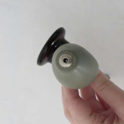 Vintage Devilbliss nasal atomizer spray glass bottle