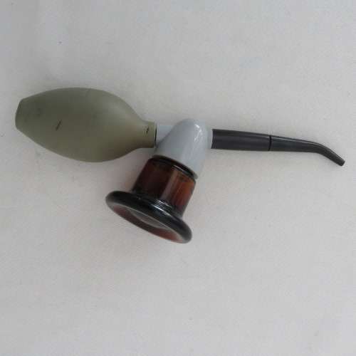 Vintage Devilbliss nasal atomizer spray glass bottle