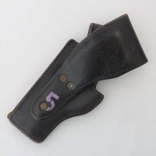 Vintage leather gun holster - Marked B06 .34
