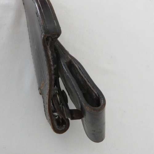 Vintage leather gun holster - Marked B06 .34