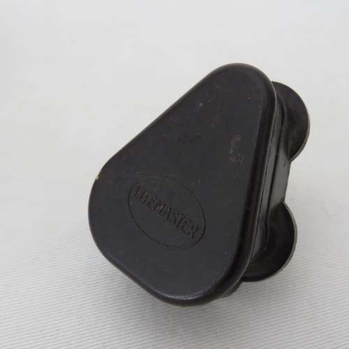 Vintage Lite Master Bakelite small 3 point plug adapter with plug