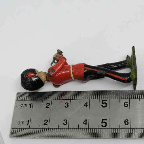 Lot of 3 Vintage British Army band lead soldiers - Britains Ltd