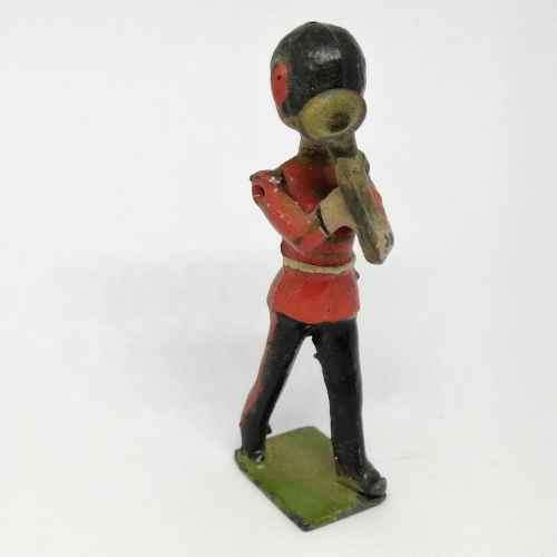 Lot of 3 Vintage British Army band lead soldiers - Britains Ltd