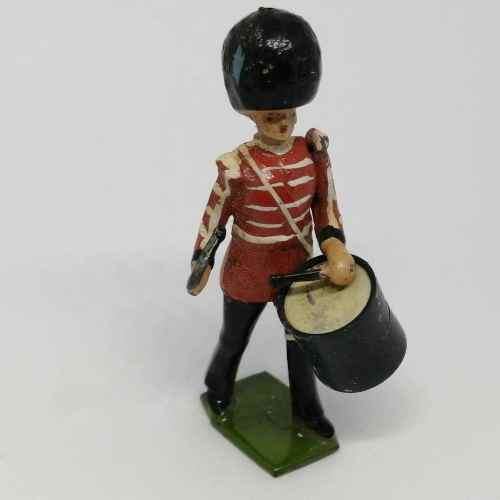 Lot of 3 Vintage British Army band lead soldiers - Britains Ltd