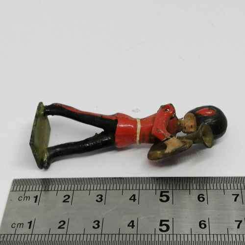 Lot of 3 Vintage British Army band lead soldiers - Britains Ltd