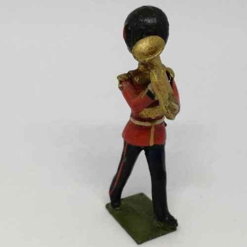 Lot of 3 Vintage British Army band lead soldiers - Britains Ltd
