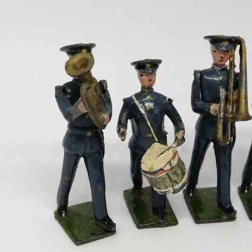 Lot of 5 Vintage lead soldiers - Britains Ltd