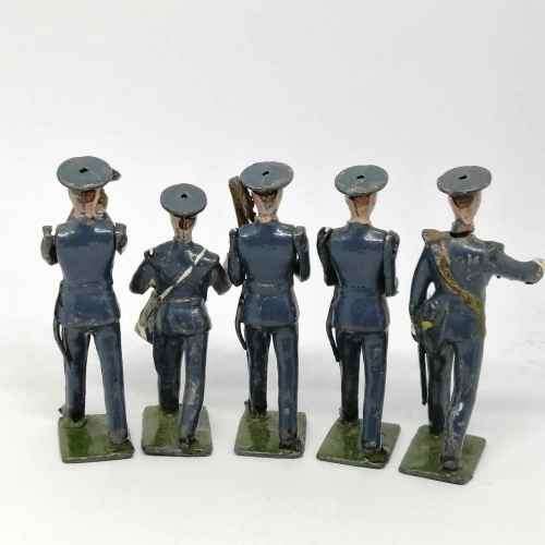 Lot of 5 Vintage lead soldiers - Britains Ltd