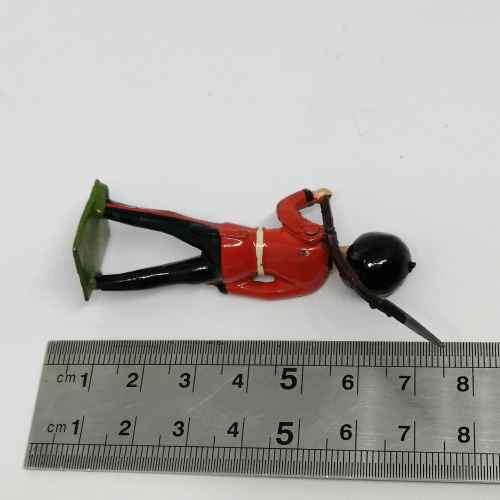 Lot of 3 Vintage Royal Irish guards lead soldiers - Britains Ltd