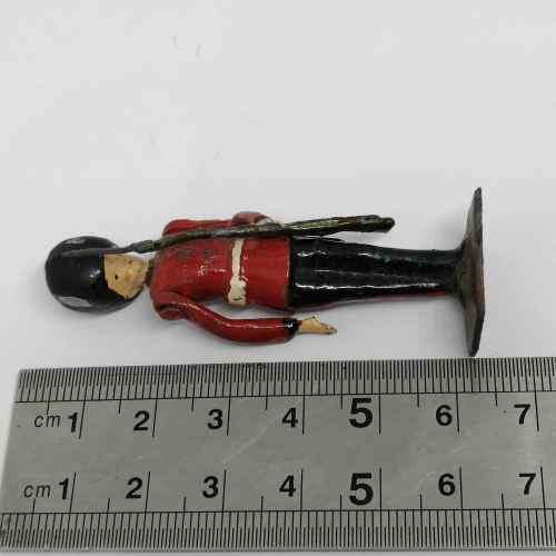 Lot of 3 Vintage Royal Irish guards lead soldiers - Britains Ltd