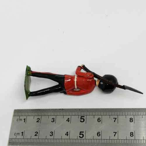 Lot of 3 Vintage Royal Irish guards lead soldiers - Britains Ltd