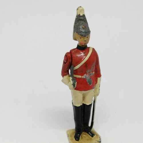 Lot of 3 Vintage Royal Life guards lead soldier - Britains Ltd