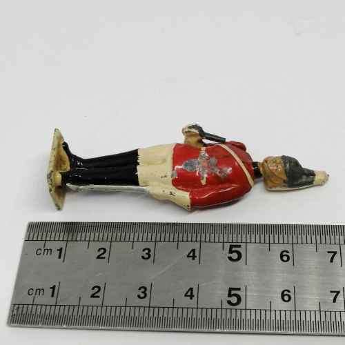Lot of 3 Vintage Royal Life guards lead soldier - Britains Ltd