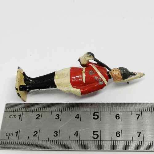 Lot of 3 Vintage Royal Life guards lead soldier - Britains Ltd