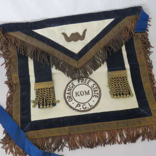 Royal Antediluvian Order of Buffaloes set with medals and accessories