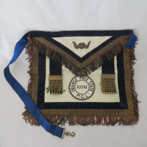Royal Antediluvian Order of Buffaloes set with medals and accessories