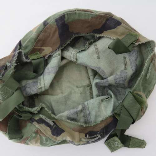Woodland Camo Pattern helmet cover - 75 cm