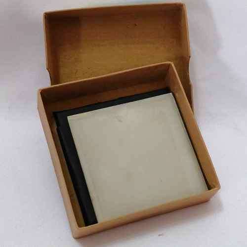 Vintage Ilford warm black lantern plate