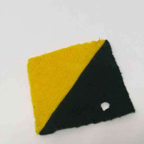 WW2 SA 1st Infantry division cloth badge - holed