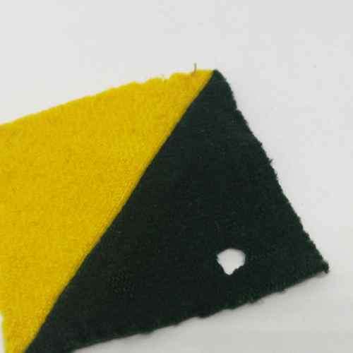 WW2 SA 1st Infantry division cloth badge - holed
