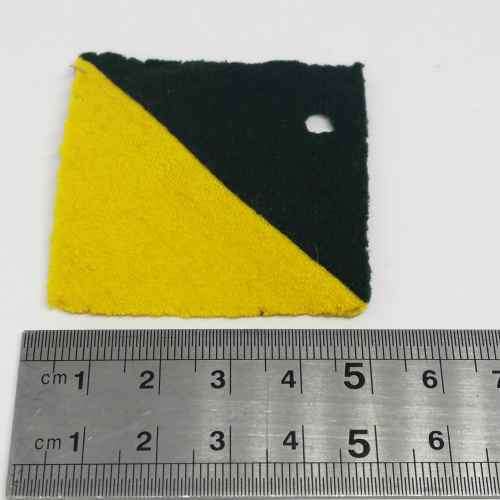 WW2 SA 1st Infantry division cloth badge - holed
