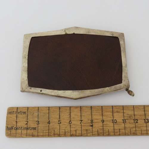 Antique hallmarked sterling silver photo frame - Birmingham 1919