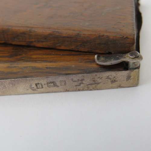 Antique hallmarked sterling silver photo frame - Birmingham 1919