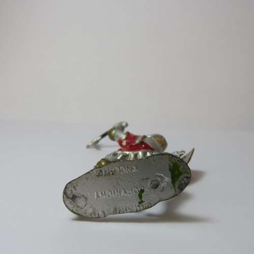 Vintage medieval lead soldier