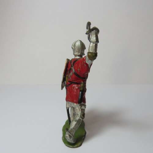 Vintage medieval lead soldier