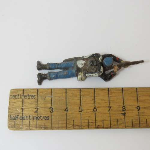 Lot of 3 vintage marksman lead soldiers