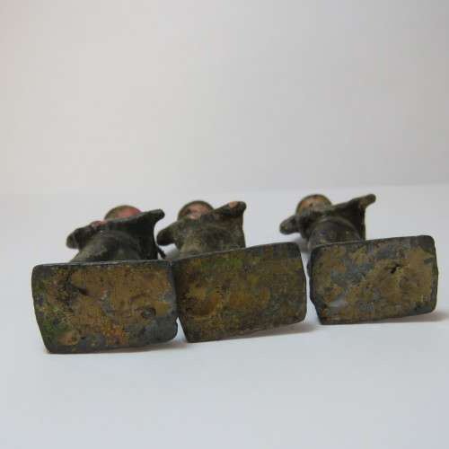 Lot of 3 vintage lead soldiers