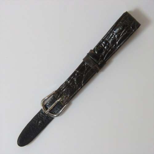 Vintage Genuine Crocodile leather ladies watch strap - 12 mm