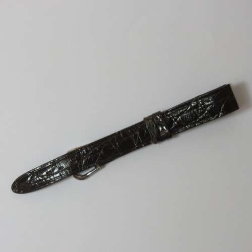 Vintage Genuine Crocodile leather ladies watch strap - 12 mm