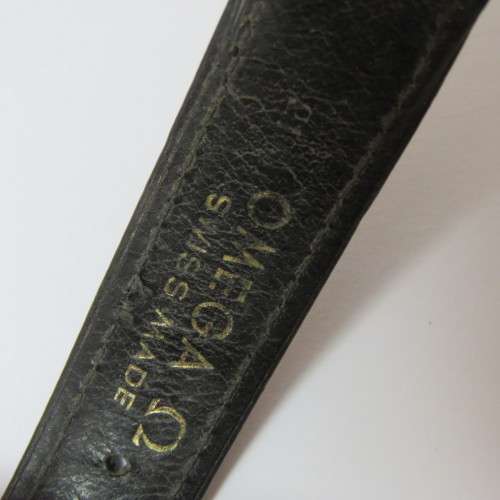 Vintage Omega Genuine leather watch strap - 18 mm