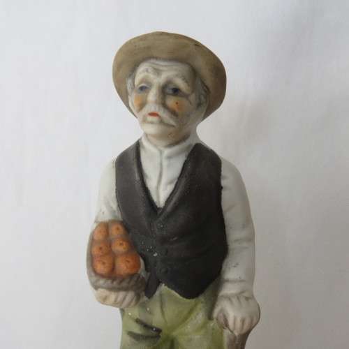 Vintage Old Farmer porcelain figurine