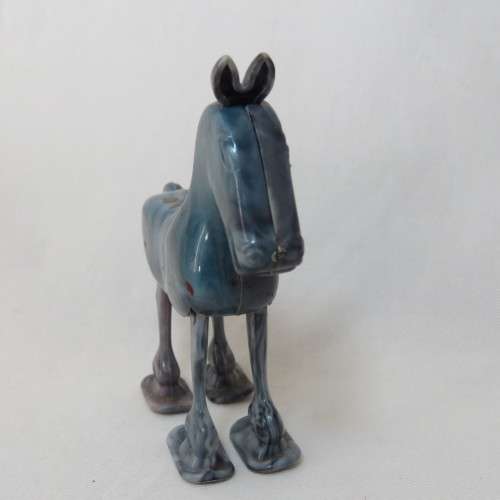Vintage plastic walking horse