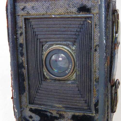 Vintage Voigtlander Bergheil baby Braunschweig Compur No.258646 fold out camera - Missing back slide