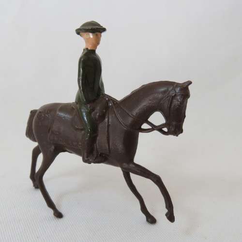 Lot of 3 vintage mounted troops lead soldiers