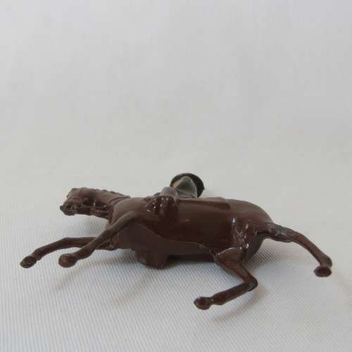 Lot of 3 vintage mounted troops lead soldiers