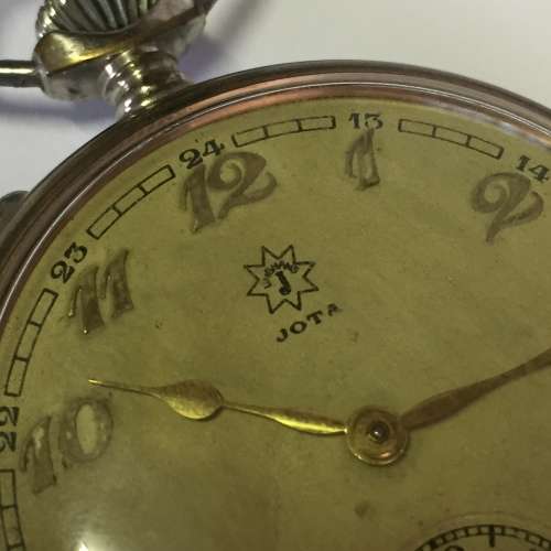 Antique Junghans Jota 38A pocketwatch - working
