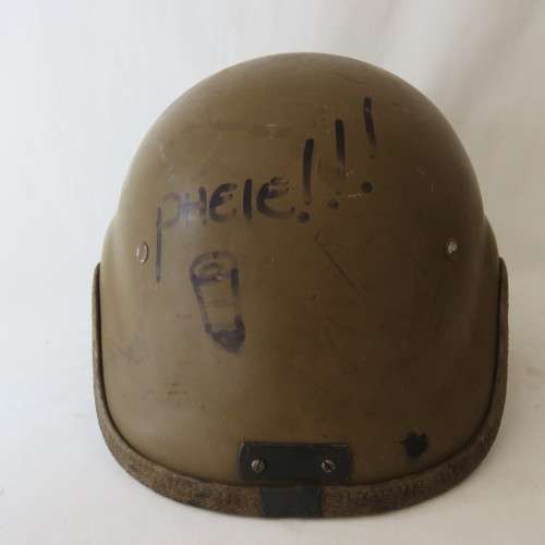 SA Army Radio Operator helmet - Tank crew - Well used - 63 cm