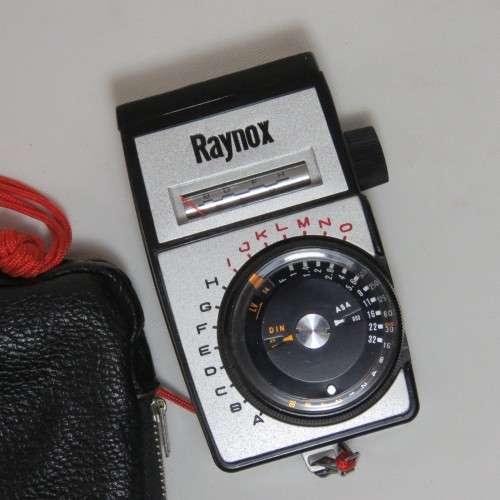 Raynox quality light meter - Working - In bag