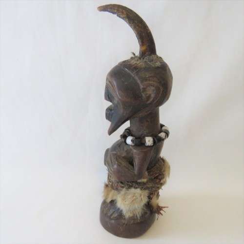 African Art Tsonge vintage figure carved out of hardwood