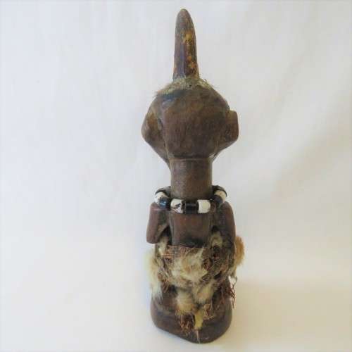 African Art Tsonge vintage figure carved out of hardwood