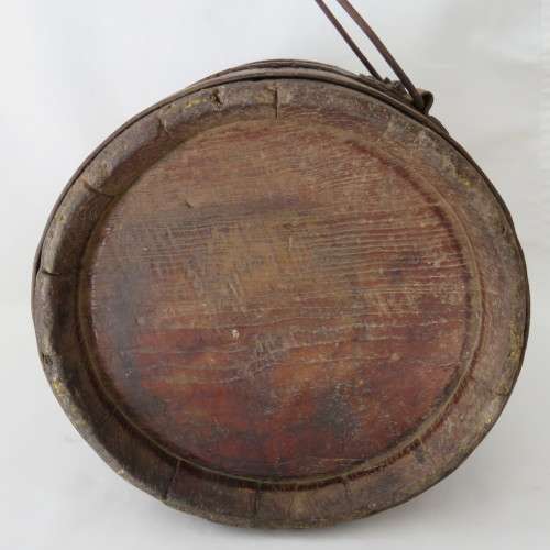 1800`s Water barrel - Later used as powder kegs - 33 cm
