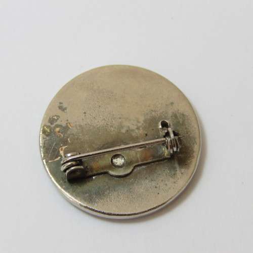 Vintage mother of pearl brooch (sea and mountains)