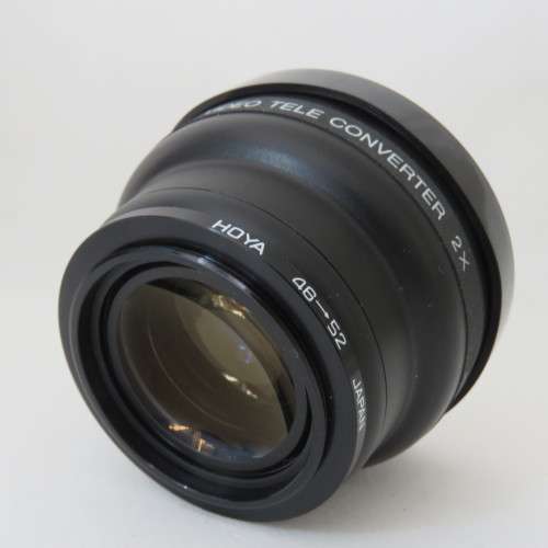 AF Tele converter 2 x with 52 mm attachment and 46 mm Hoya adaptor - In case