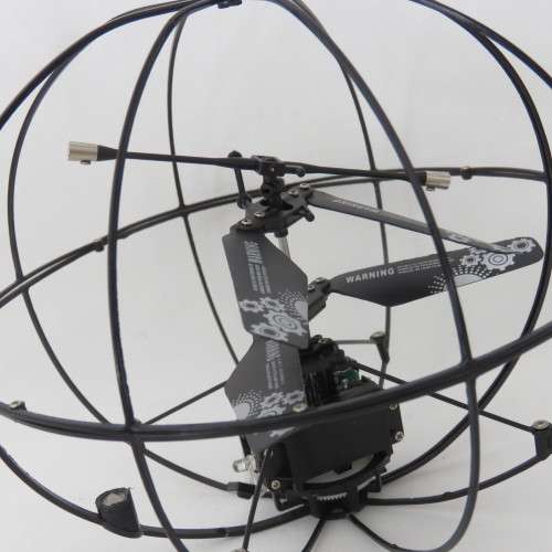 Flying Vectosphere r/c drone - Cage repaired - Working