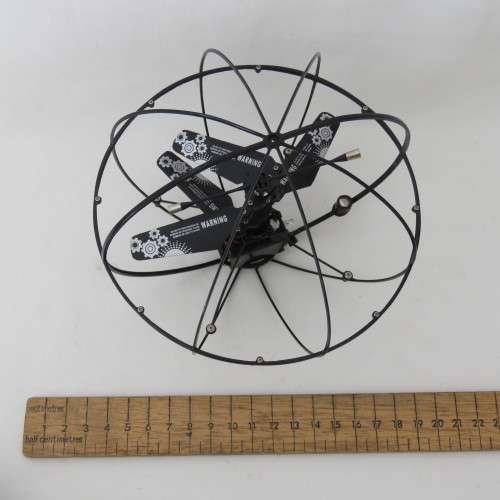 Flying Vectosphere r/c drone - Cage repaired - Working
