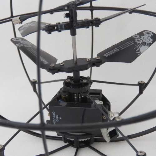 Flying Vectosphere r/c drone - Cage repaired - Working
